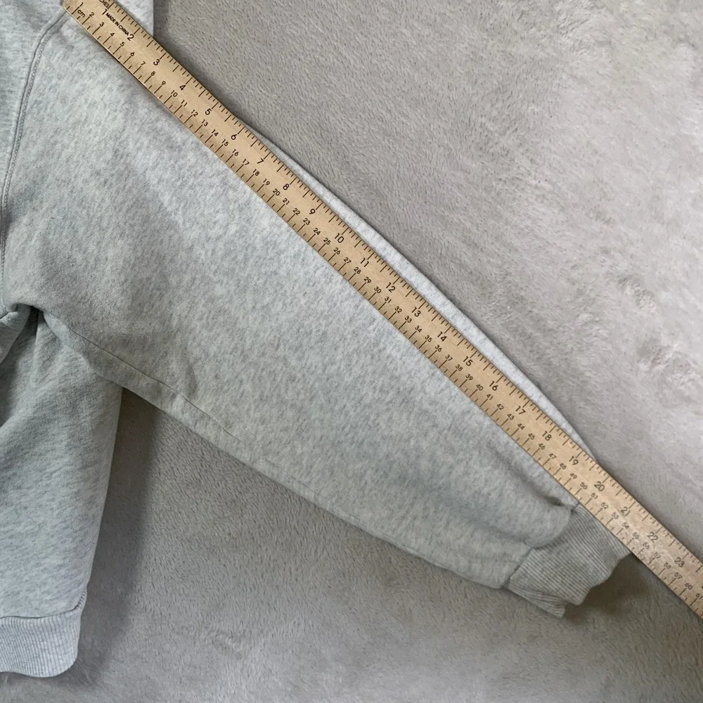 Hollister Sweatshirt Mens Medium NYC New York City Chenille Applique Crewneck - Picture 6 of 11